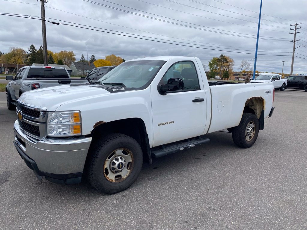 Used 2014 Chevrolet Silverado 2500HD Work Truck with VIN 1GC0KVCG0EF166085 for sale in Hibbing, Minnesota