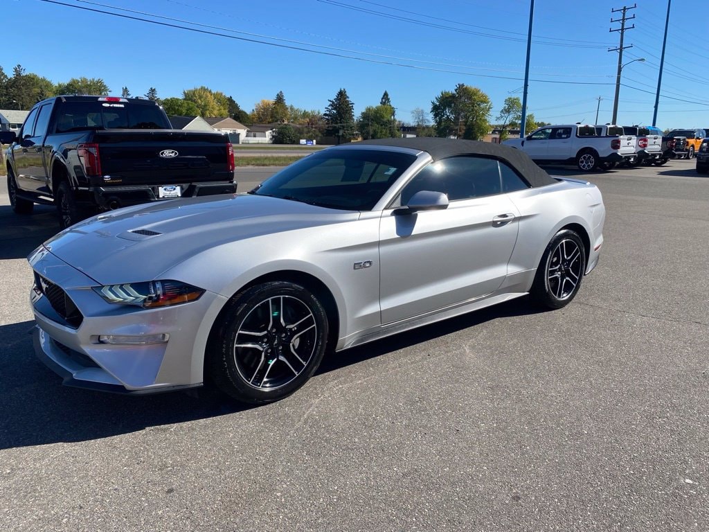 Used 2019 Ford Mustang GT Premium with VIN 1FATP8FF8K5171741 for sale in Hibbing, Minnesota