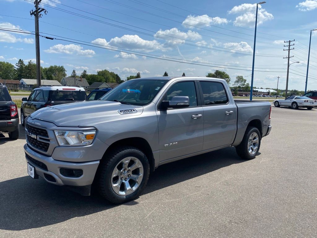 Used 2022 RAM Ram 1500 Pickup Big Horn/Lone Star with VIN 1C6SRFFTXNN460674 for sale in Hibbing, Minnesota