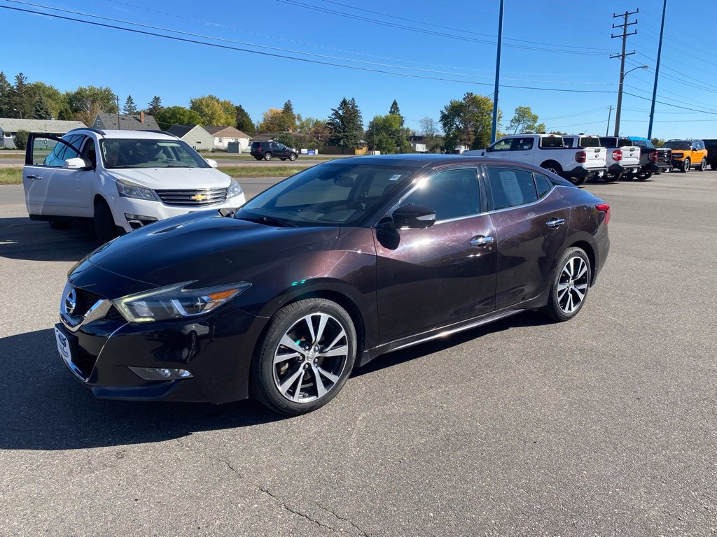 Used 2016 Nissan Maxima Platinum with VIN 1N4AA6AP6GC412356 for sale in Hibbing, Minnesota
