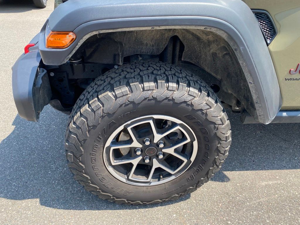 Used 2025 Jeep Wrangler 4-Door Rubicon with VIN 1C4PJXFN8SW541885 for sale in Hibbing, Minnesota