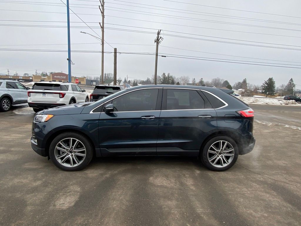 Used 2024 Ford Edge Titanium with VIN 2FMPK4K90RBA56457 for sale in Hibbing, Minnesota