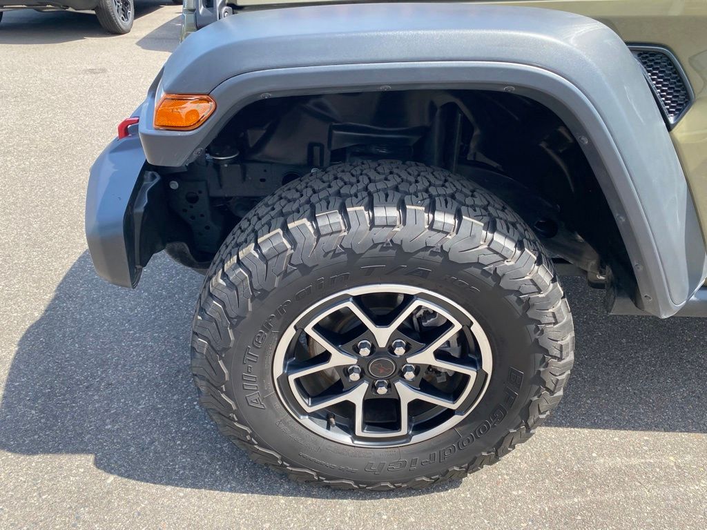 Used 2025 Jeep Wrangler 4-Door Rubicon with VIN 1C4PJXFN8SW541885 for sale in Hibbing, Minnesota