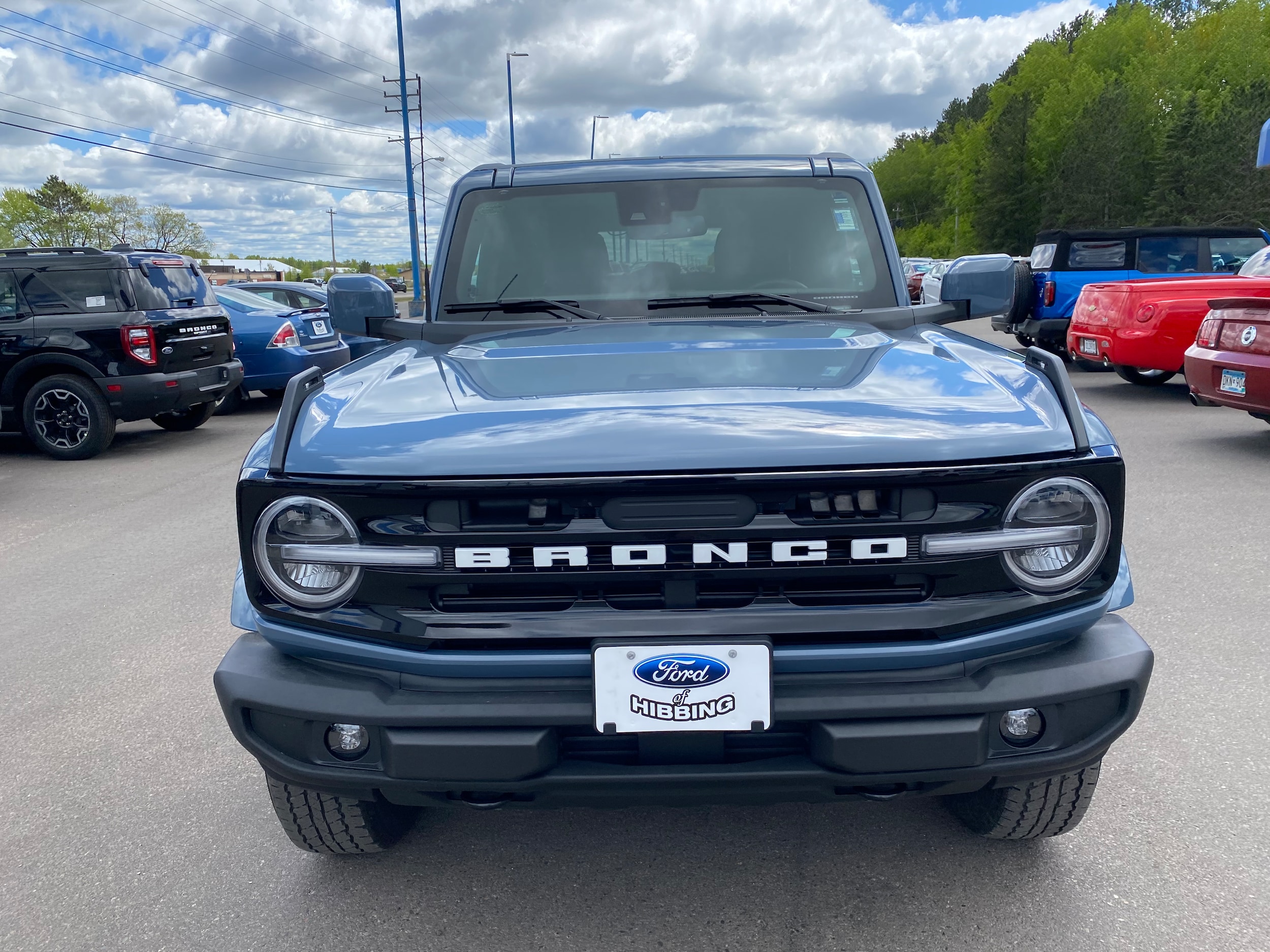 Used 2023 Ford Bronco 4-Door Outer Banks with VIN 1FMEE5DP3PLB06166 for sale in Hibbing, Minnesota