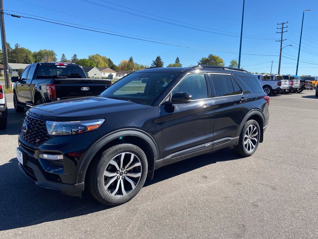 Used 2020 Ford Explorer ST with VIN 1FM5K8GCXLGC46883 for sale in Hibbing, Minnesota