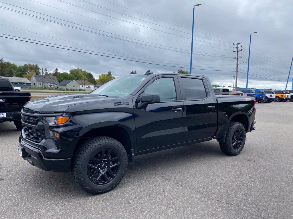 Used 2026 Chevrolet Silverado 1500 Custom Trail Boss with VIN 3GCPKCEK4TG121344 for sale in Hibbing, Minnesota