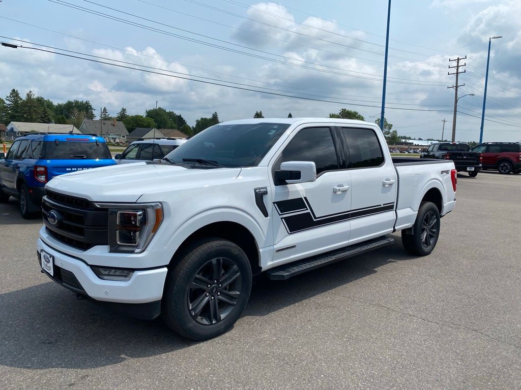 Used 2023 Ford F-150 Lariat with VIN 1FTFW1ED7PFC47257 for sale in Hibbing, Minnesota