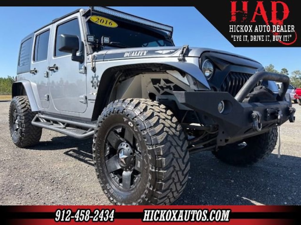 Used 2016 Jeep Wrangler JK Unlimited Sahara SUV