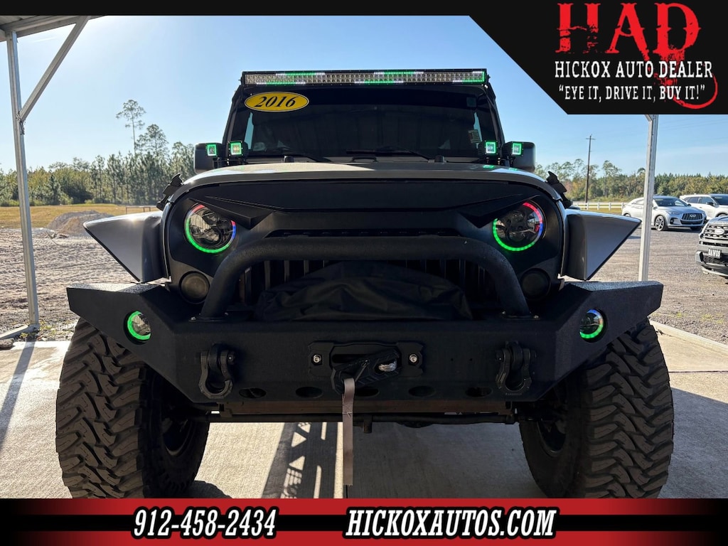 Used 2016 Jeep Wrangler JK Unlimited Sahara SUV