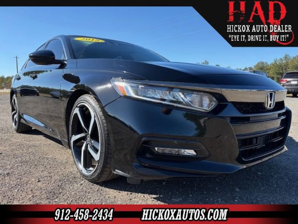 Used 2018 Honda Accord Sport 1.5T Sedan