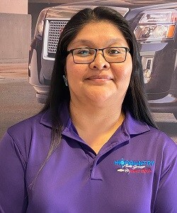 Staff member Jackie Benally from 24645596d629