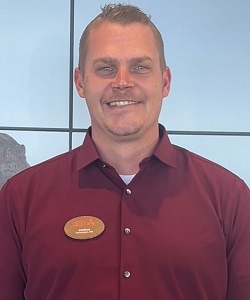 Staff member Joshua Troxell from fd7f2b122f72