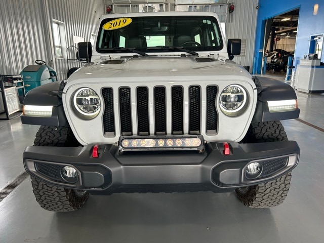 Used 2019 Jeep Wrangler Unlimited Rubicon with VIN 1C4HJXFG8KW626084 for sale in Bluffton, IN