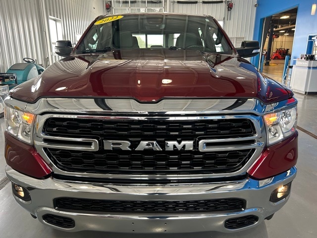 Used 2022 RAM Ram 1500 Pickup Big Horn/Lone Star with VIN 1C6RRFFG3NN287503 for sale in Bluffton, IN