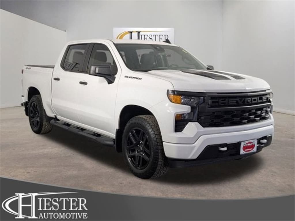 Certified 2024 Chevrolet Silverado 1500 Custom Truck Crew Cab