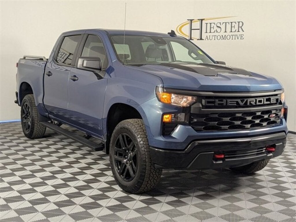 Used 2024 Chevrolet Silverado 1500 Custom Trail Boss Truck Crew Cab