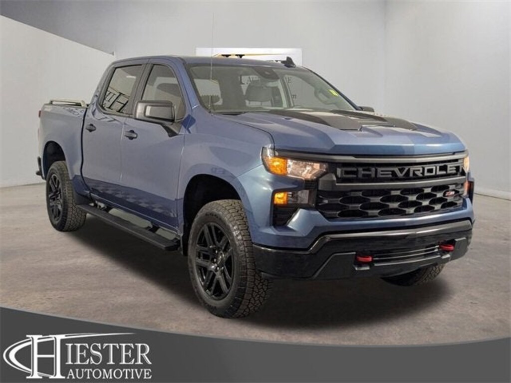 Used 2024 Chevrolet Silverado 1500 Custom Trail Boss Truck Crew Cab