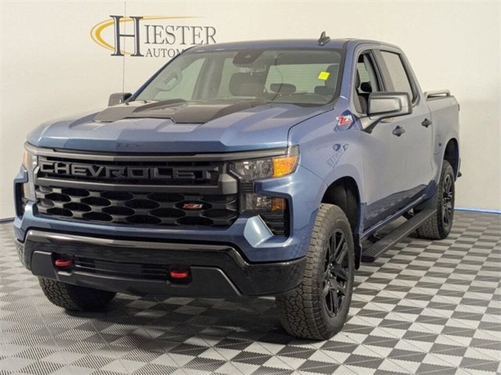 Used 2024 Chevrolet Silverado 1500 Custom Trail Boss Truck Crew Cab