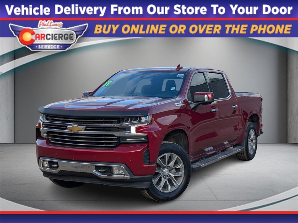 Used 2021 Chevrolet Silverado 1500 High Country Truck Crew Cab