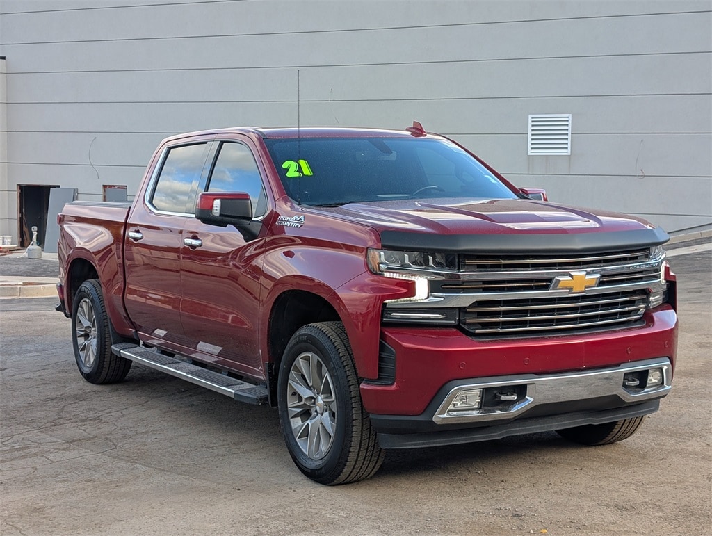 Used 2021 Chevrolet Silverado 1500 High Country Truck Crew Cab