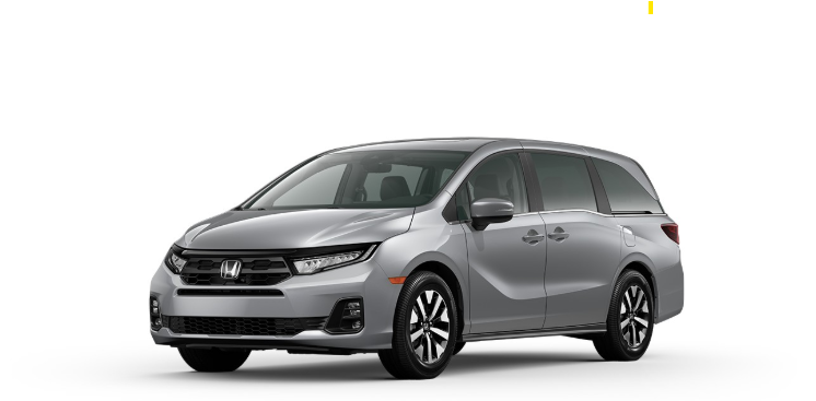 Honda Odyssey minivan interior and exterior