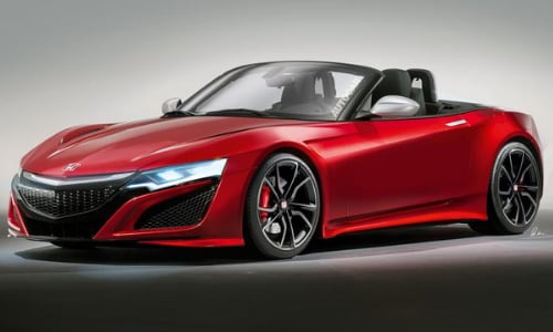 Rumored exterior design concept of the 2020 Honda s2000