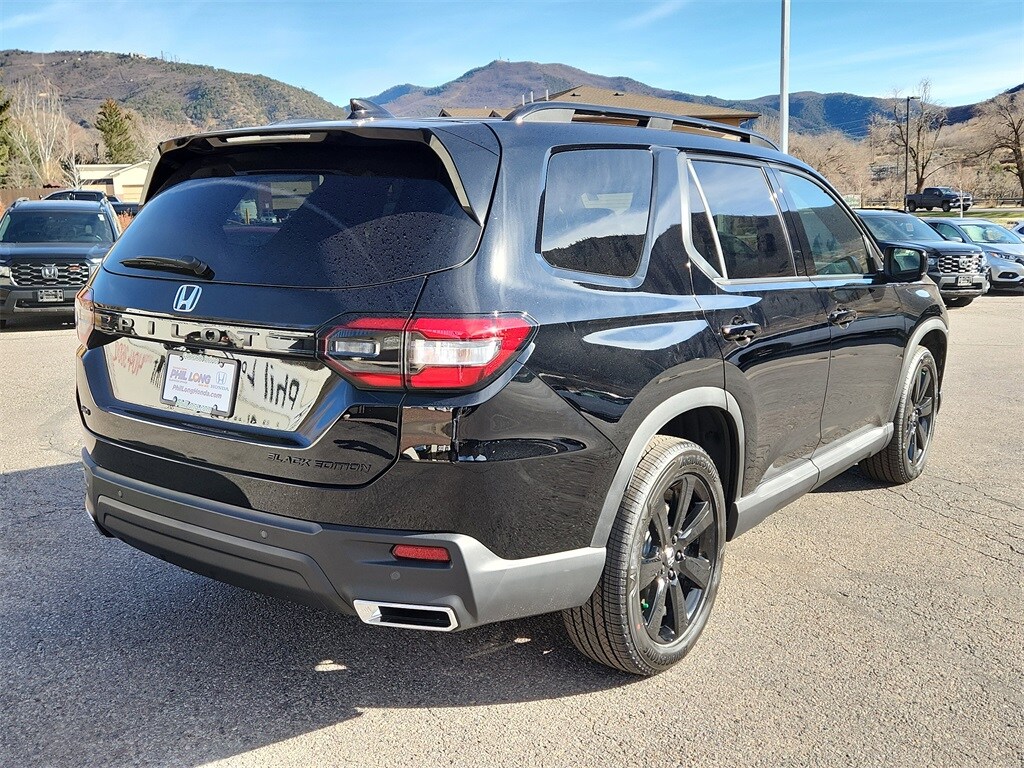 New 2025 Honda Pilot Black Edition SUV