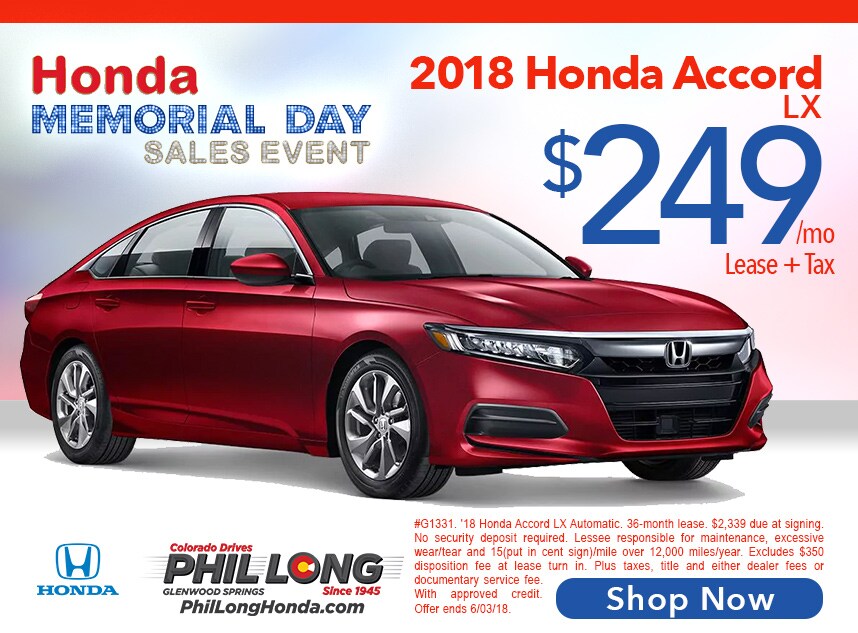 Phil Long Honda Car Dealership in Glenwood Springs, Colorado