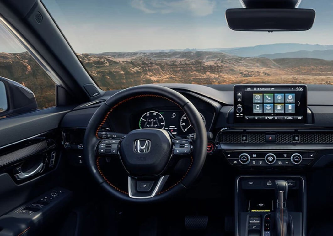 Honda-CRV-Hybrid-Infotainment-dash