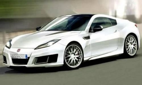 Rumored exterior view of the 2020 Honda Prelude concept