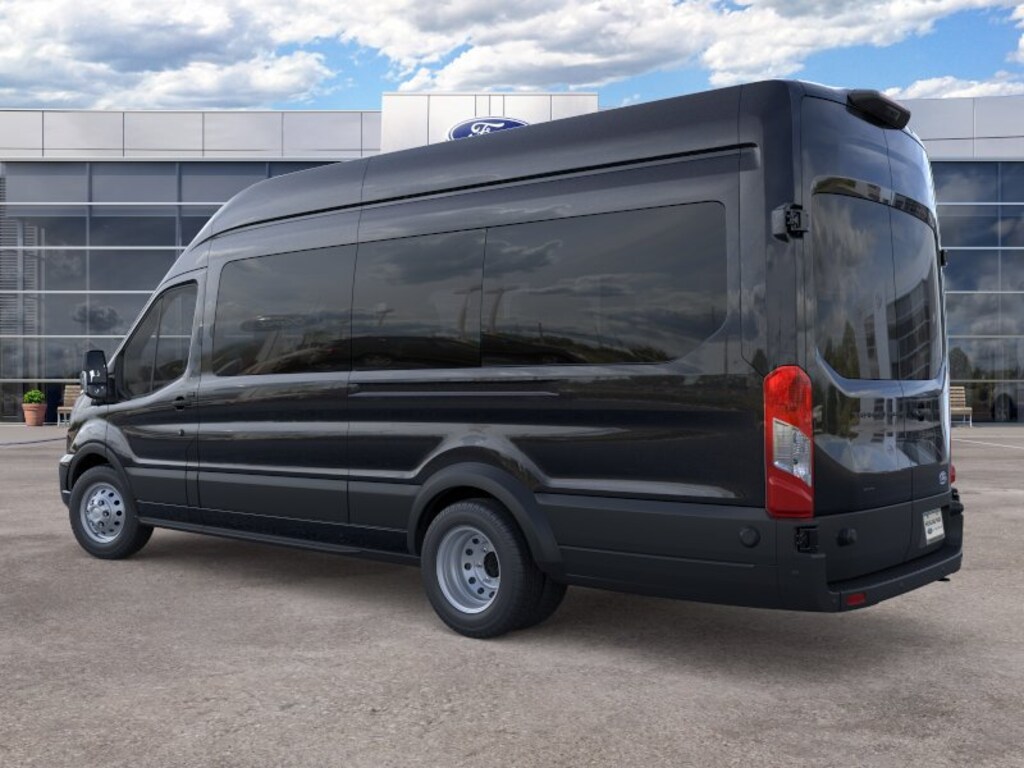 New 2026 Ford Transit Commercial Passenger Van XLT Wagon High Roof HD Ext. Van