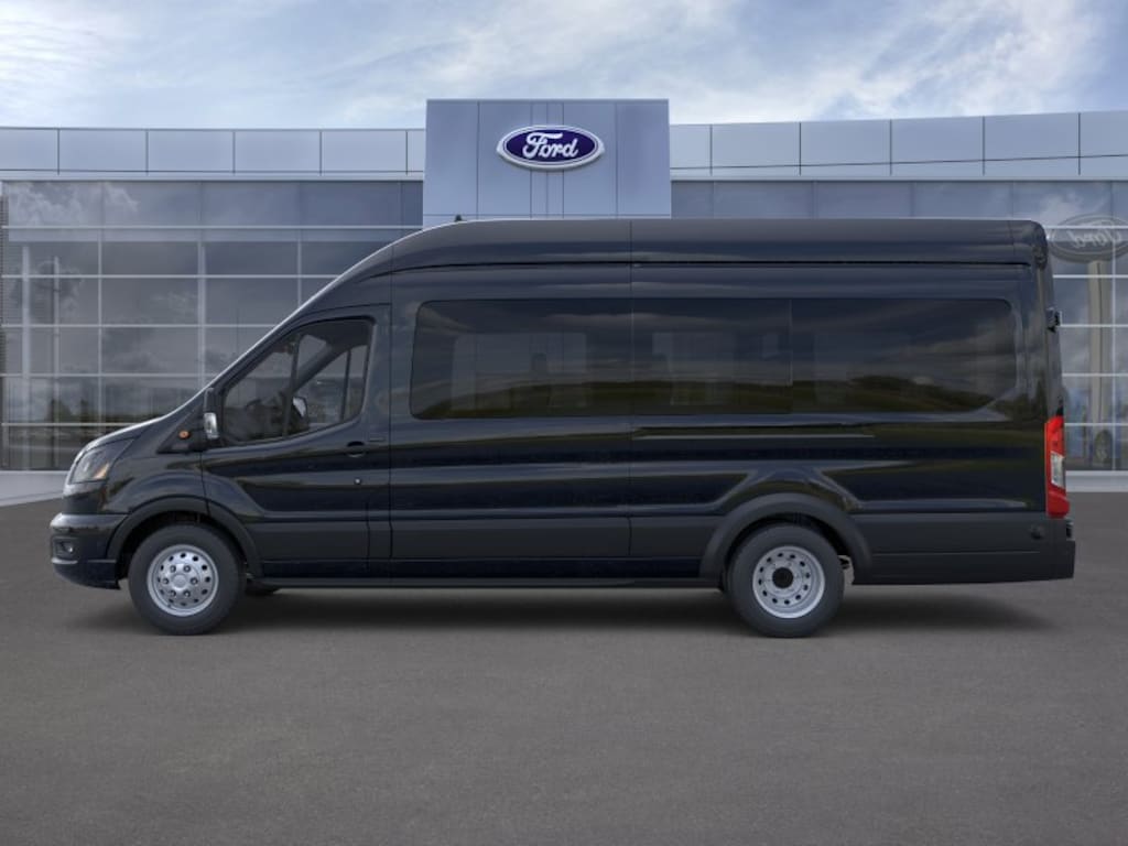 New 2026 Ford Transit Commercial Passenger Van XLT Wagon High Roof HD Ext. Van