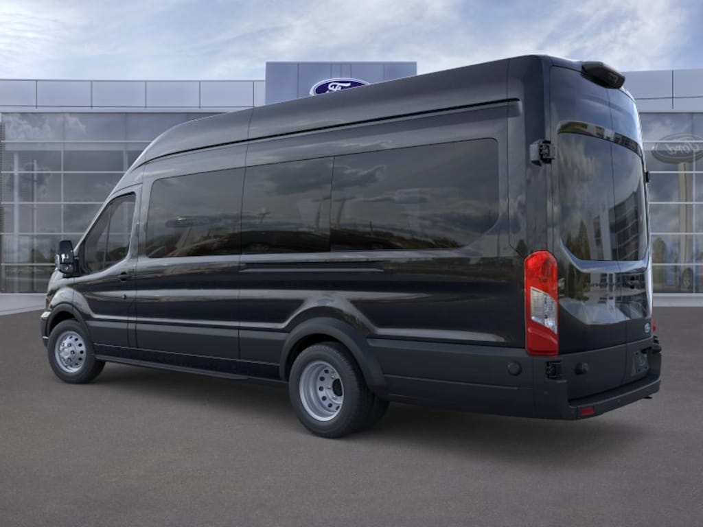 New 2026 Ford Transit Commercial Passenger Van XLT Wagon High Roof HD Ext. Van
