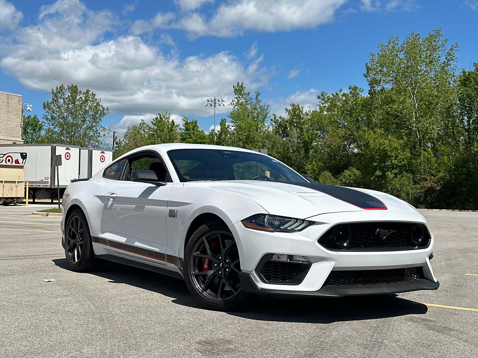 Used 2022 Ford Mustang Mach 1 with VIN 1FA6P8R04N5555556 for sale in Highland Park, IL