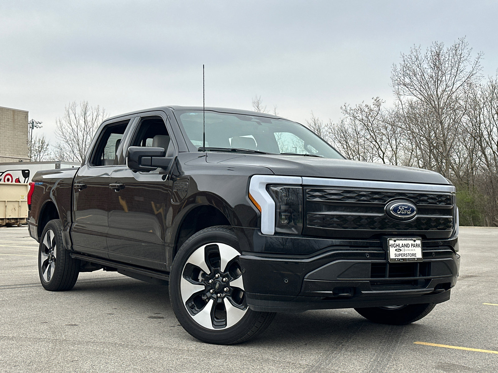 Used 2023 Ford F-150 Lightning Platinum with VIN 1FT6W1EV0PWG14556 for sale in Highland Park, IL