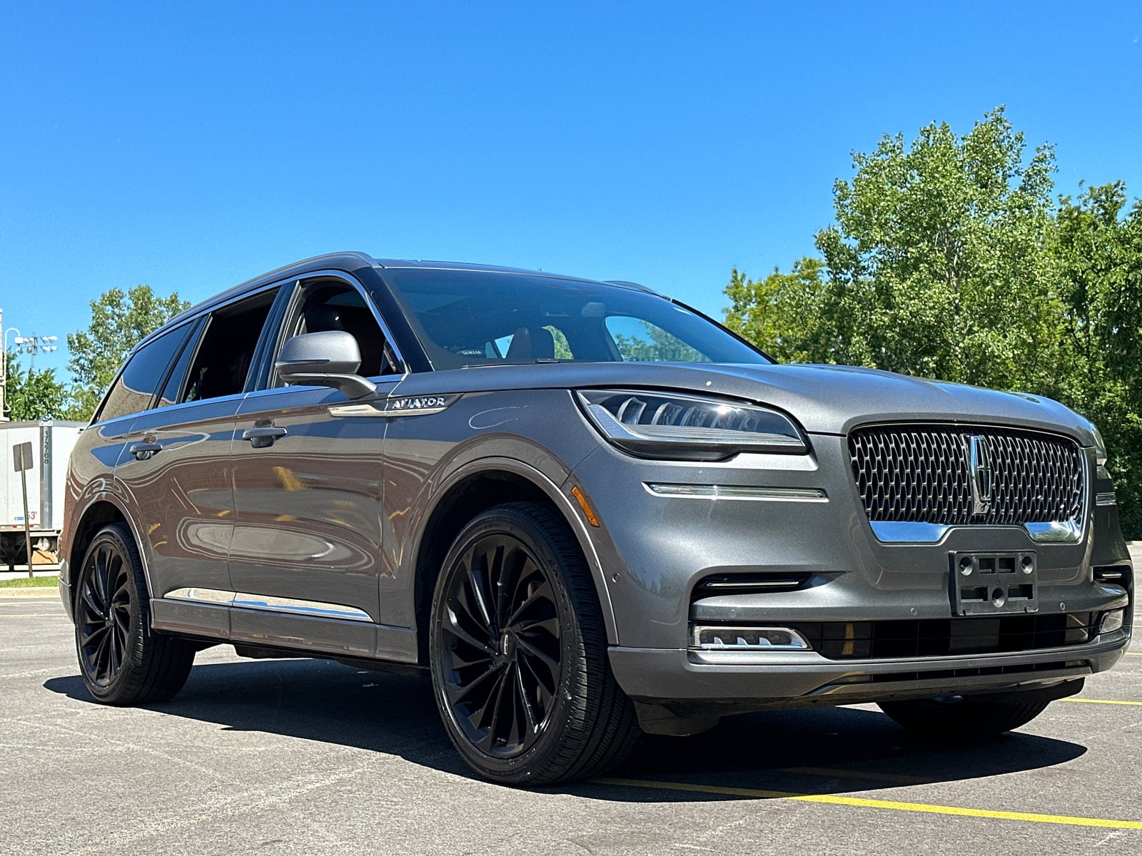 Used 2021 Lincoln Aviator Reserve with VIN 5LM5J7XCXMGL14580 for sale in Highland Park, IL