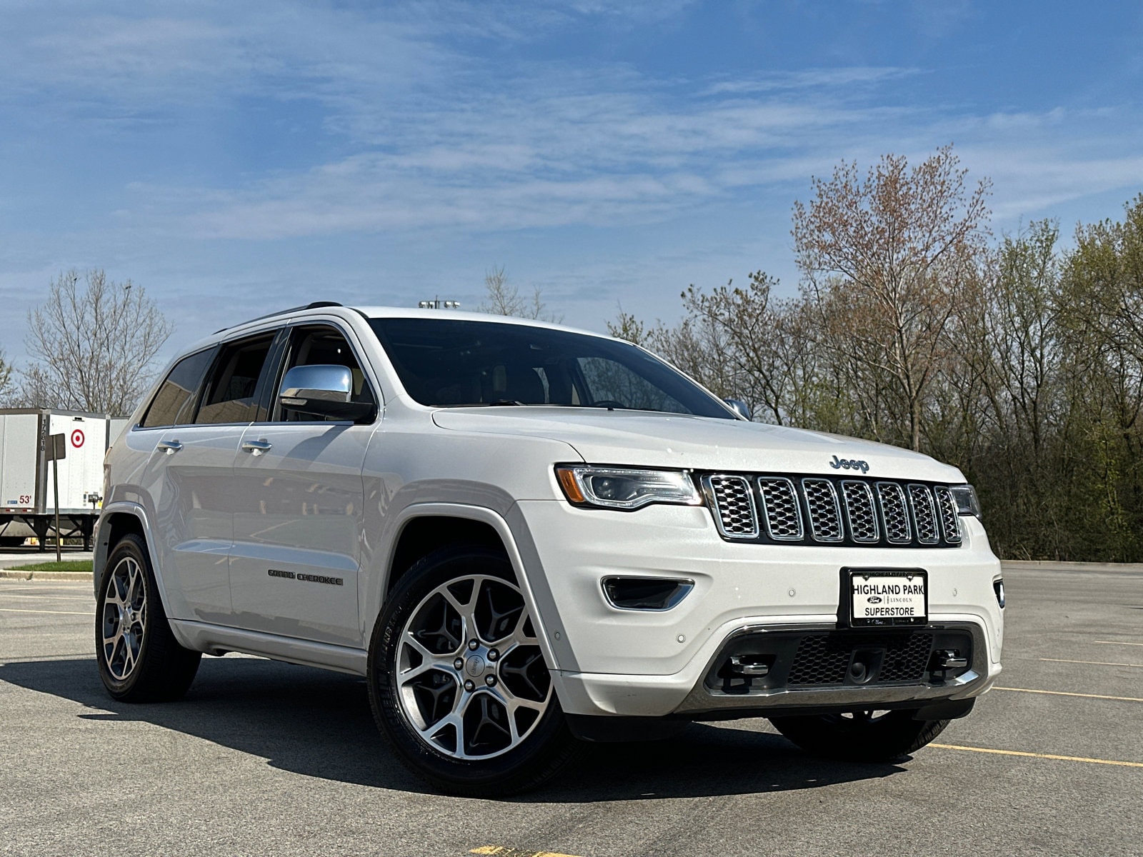 Used 2020 Jeep Grand Cherokee Overland with VIN 1C4RJFCG0LC180325 for sale in Highland Park, IL