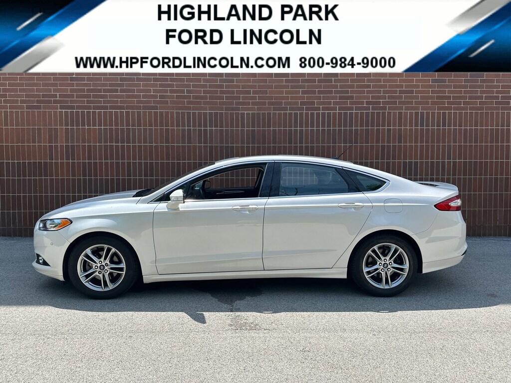 Used 2015 Ford Fusion Titanium Hybrid Sedan