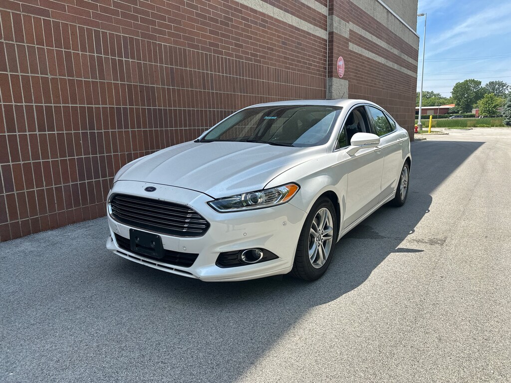 Used 2015 Ford Fusion Titanium Hybrid Sedan