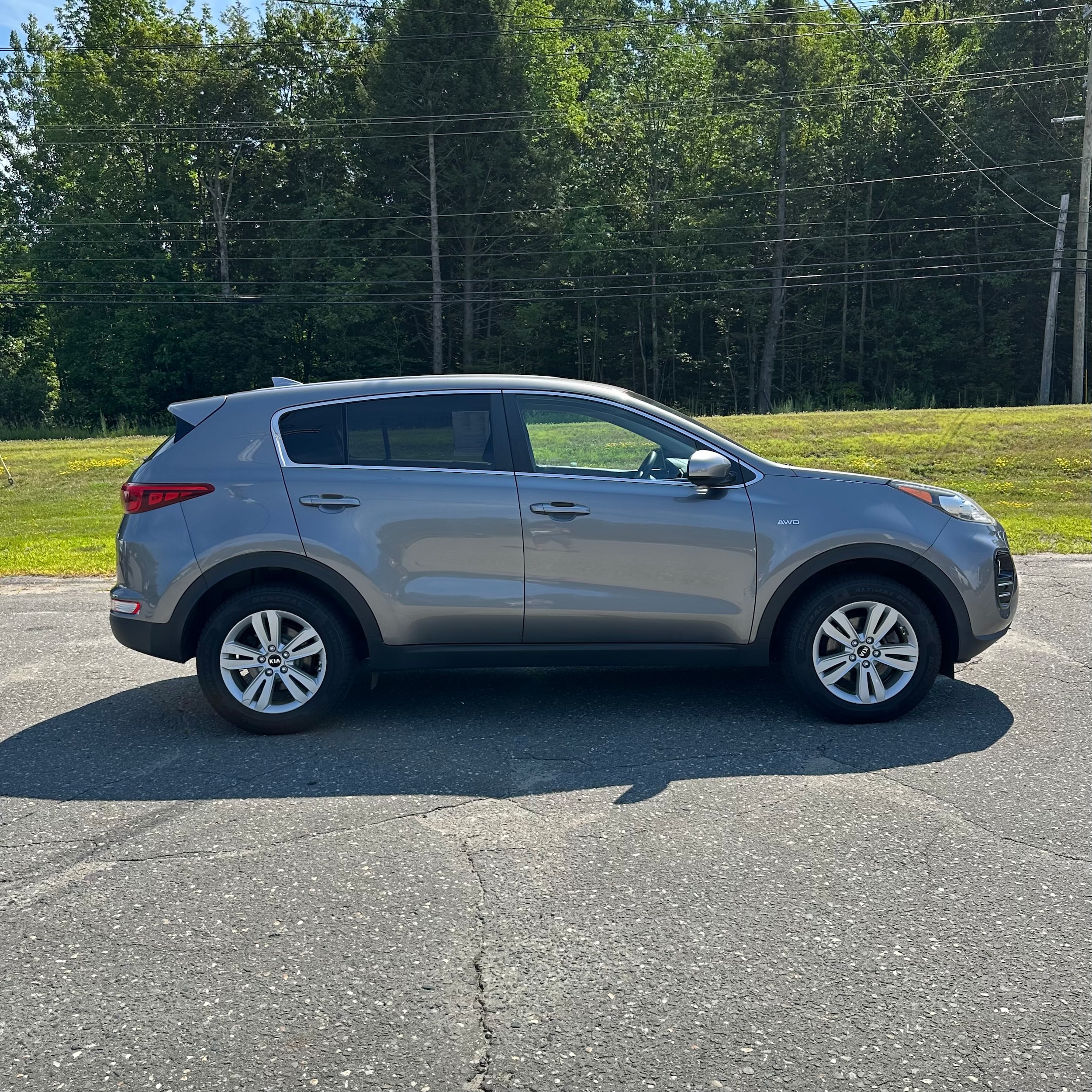 Used 2018 Kia Sportage LX with VIN KNDPMCAC5J7447266 for sale in Farmington, ME