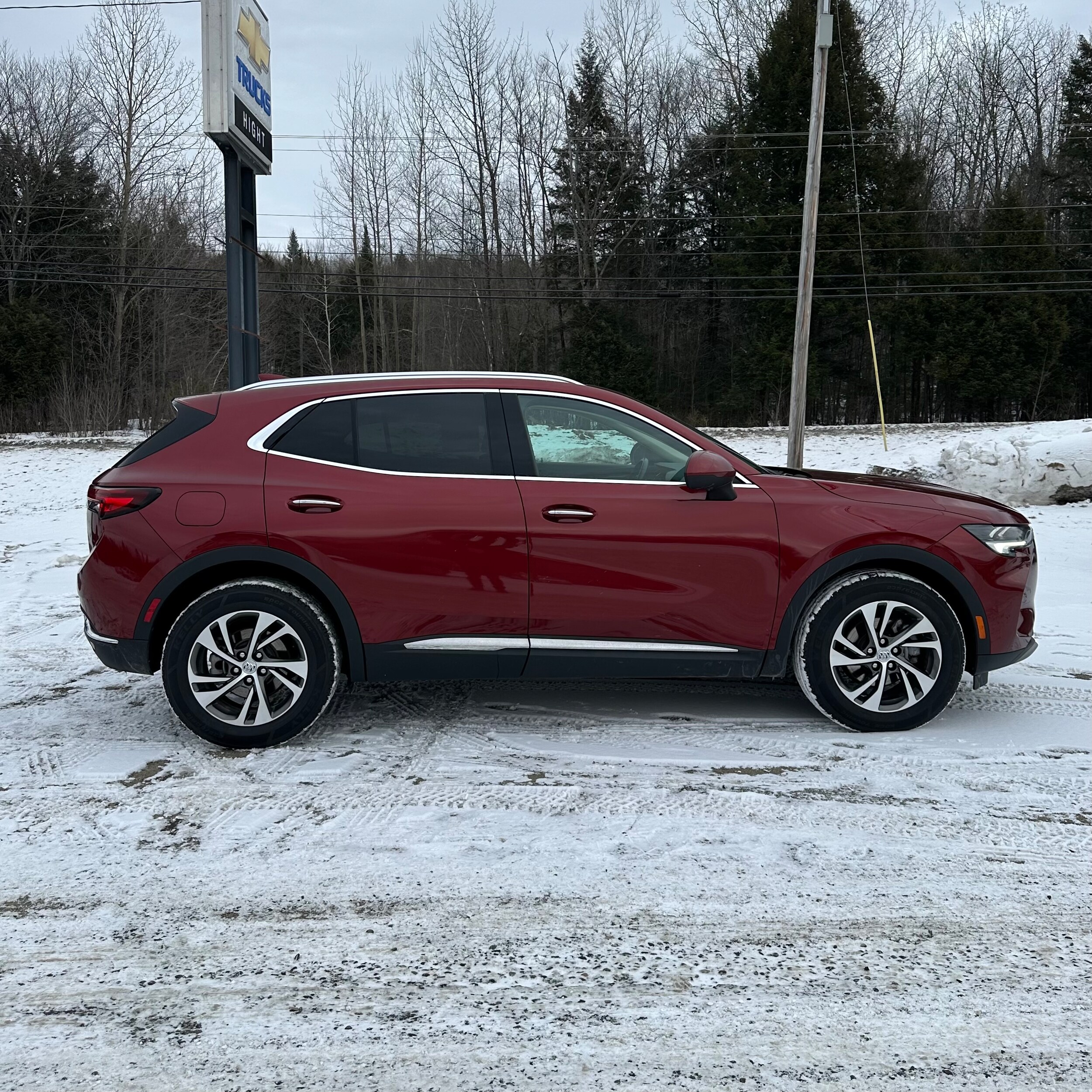 Used 2022 Buick Envision Essence with VIN LRBFZPR40ND068814 for sale in Farmington, ME