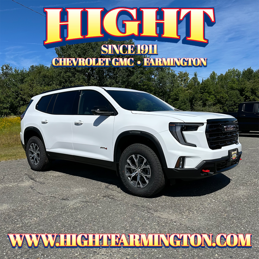 New 2026 GMC Acadia AT4 SUV