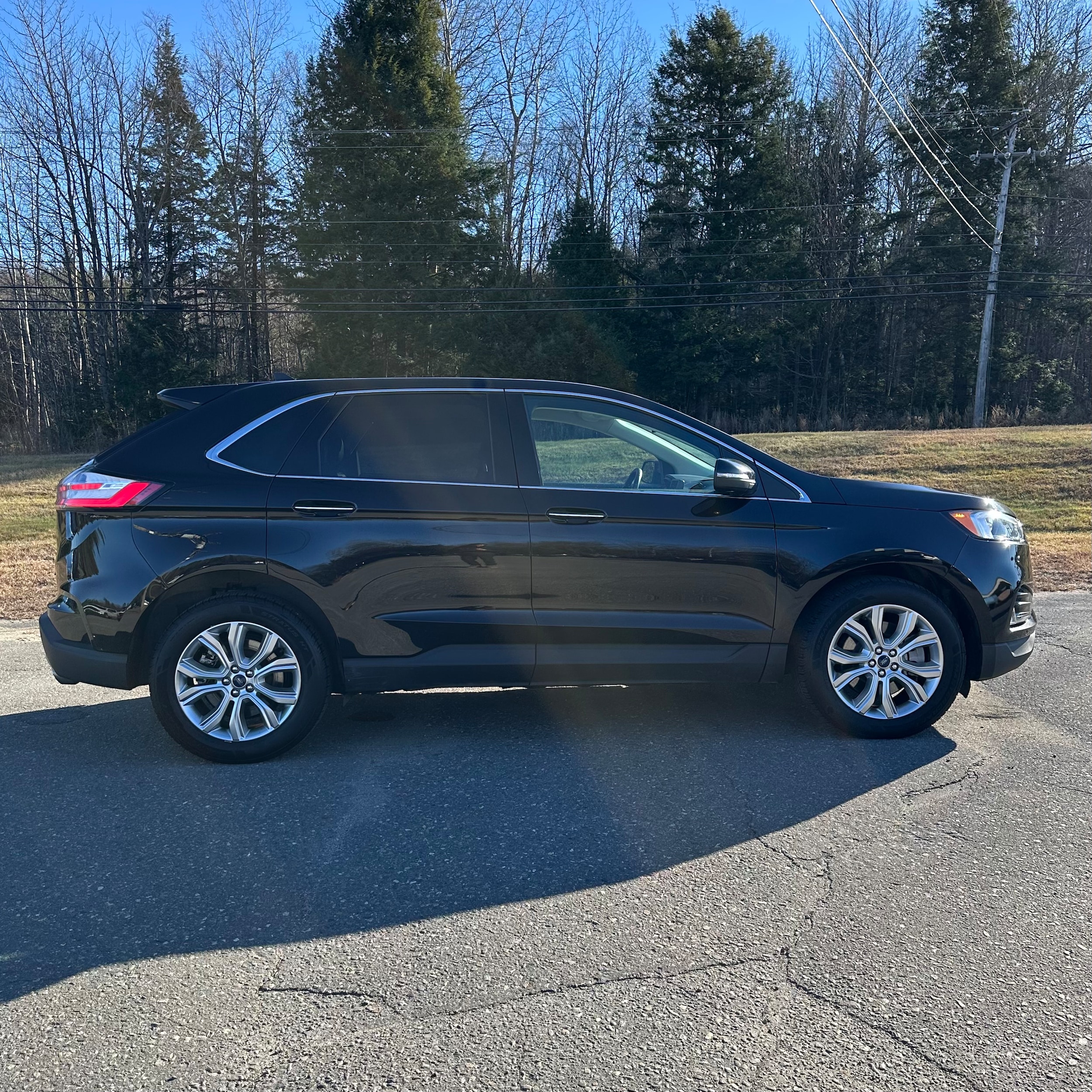 Used 2022 Ford Edge Titanium with VIN 2FMPK4K95NBA53578 for sale in Farmington, ME