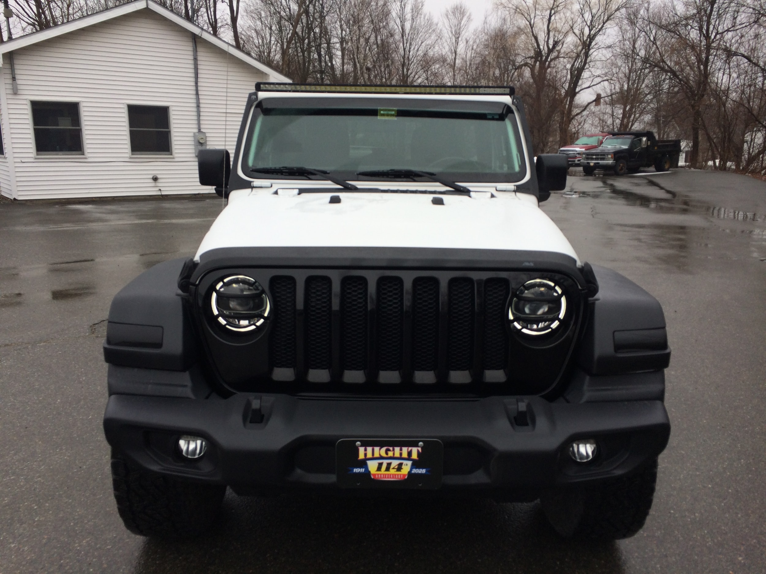 Used 2020 Jeep Wrangler Unlimited Willys with VIN 1C4HJXDGXLW174045 for sale in Skowhegan, ME