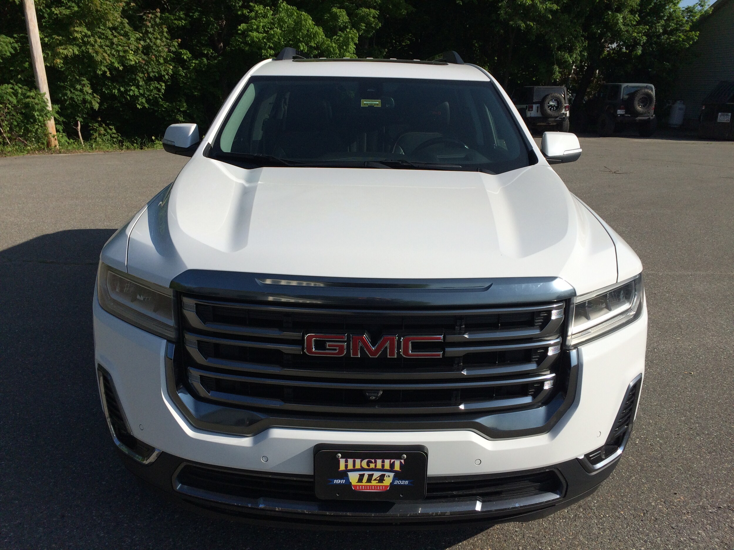 Used 2021 GMC Acadia AT4 with VIN 1GKKNLLS5MZ163354 for sale in Skowhegan, ME