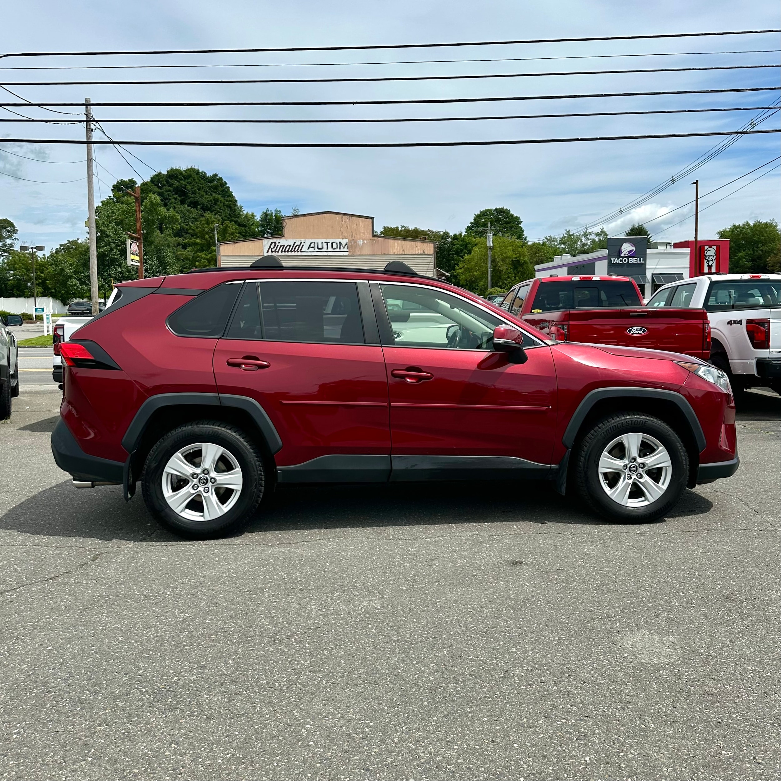 Used 2019 Toyota RAV4 XLE with VIN JTMP1RFV6KD019103 for sale in Skowhegan, ME