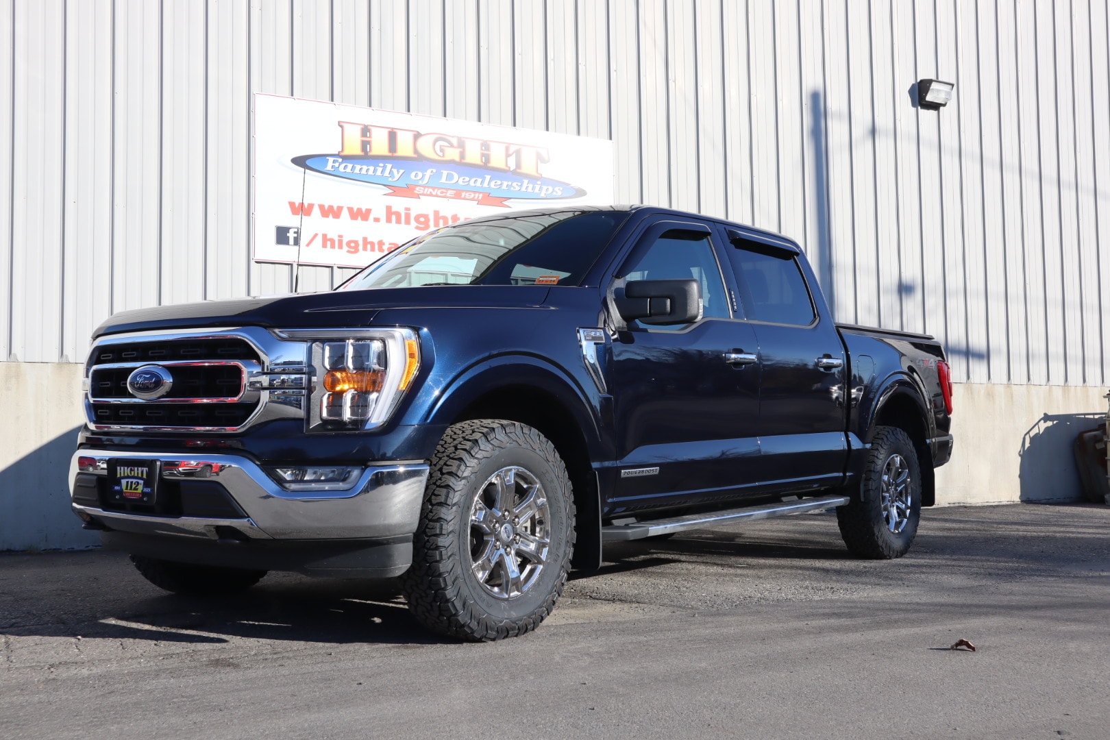 Used 2022 Ford F-150 XLT with VIN 1FTFW1ED9NFA57117 for sale in Skowhegan, ME