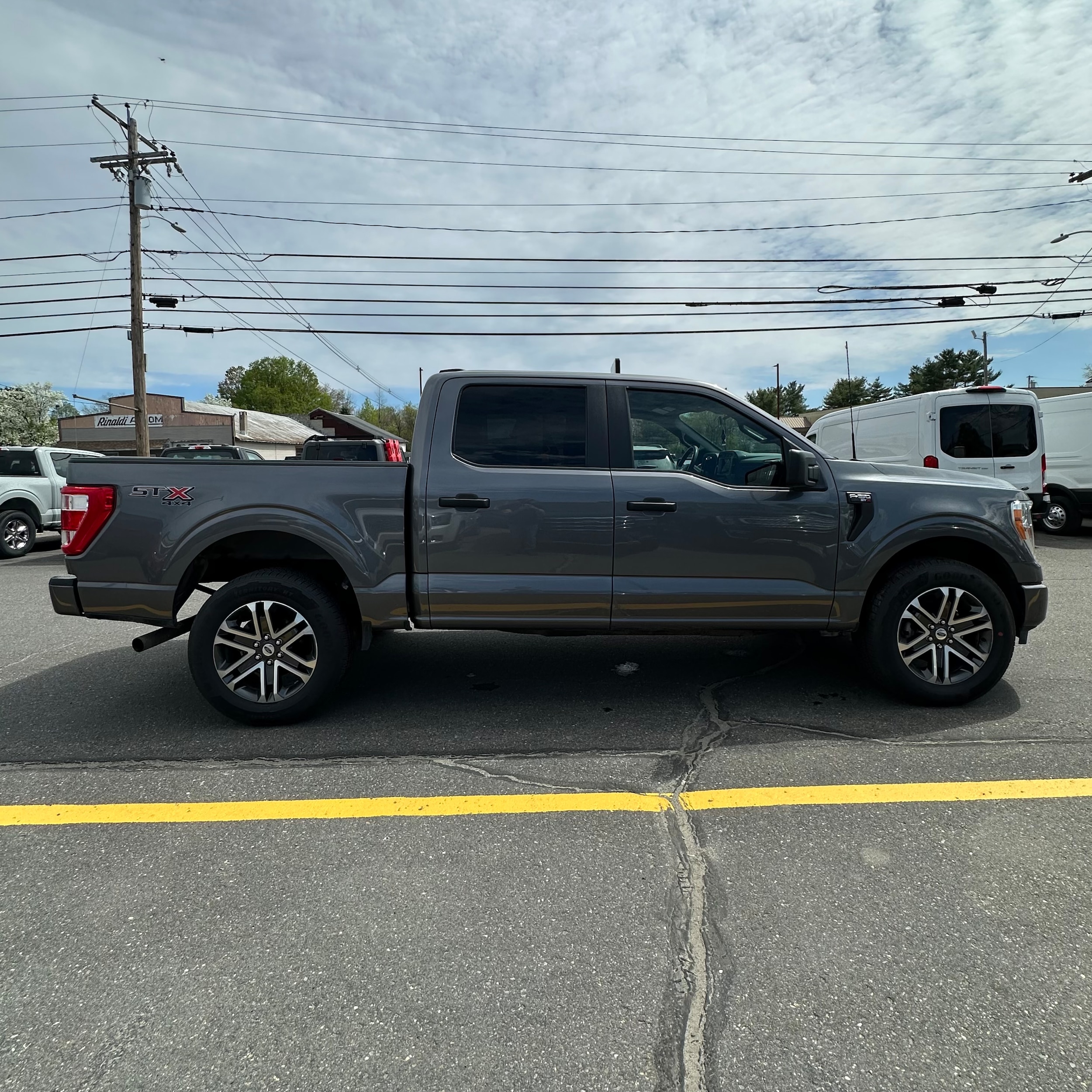 Used 2022 Ford F-150 XL with VIN 1FTFW1E50NFA83291 for sale in Skowhegan, ME