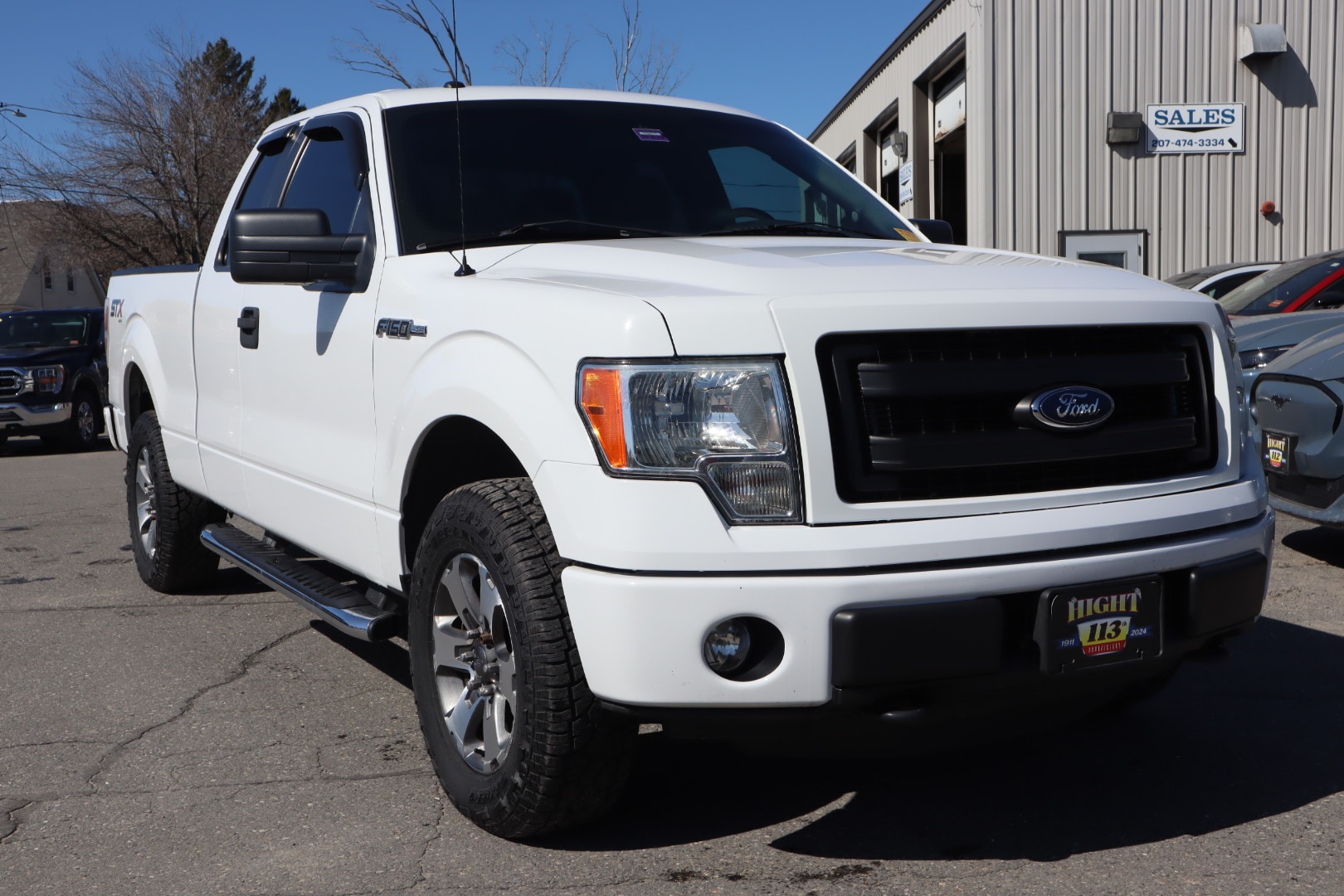 Used 2014 Ford F-150 STX with VIN 1FTFX1EF2EFD02130 for sale in Skowhegan, ME