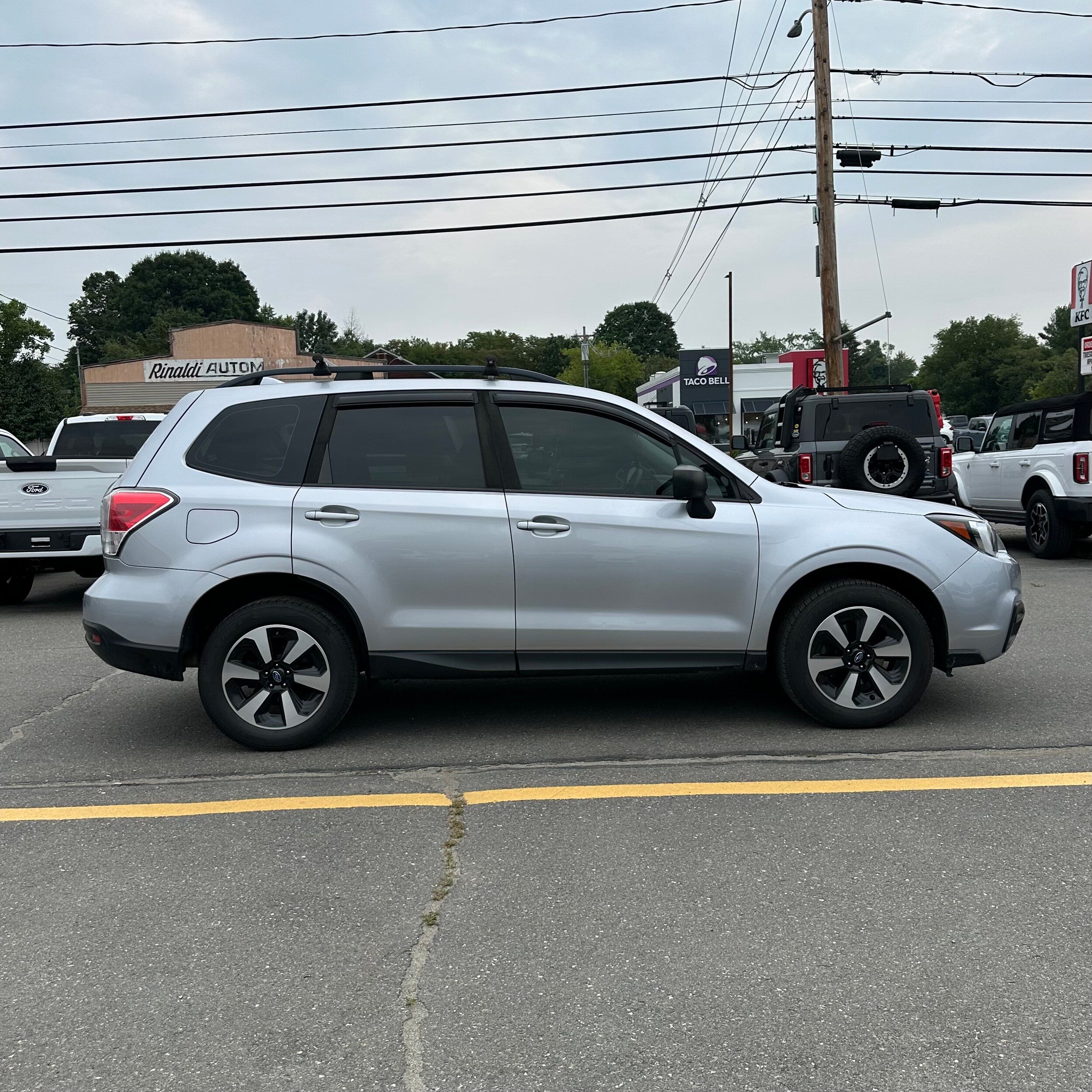 Used 2018 Subaru Forester Base with VIN JF2SJABC5JH599050 for sale in Skowhegan, ME